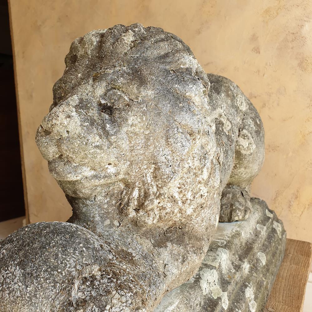 Lion On Plinth
