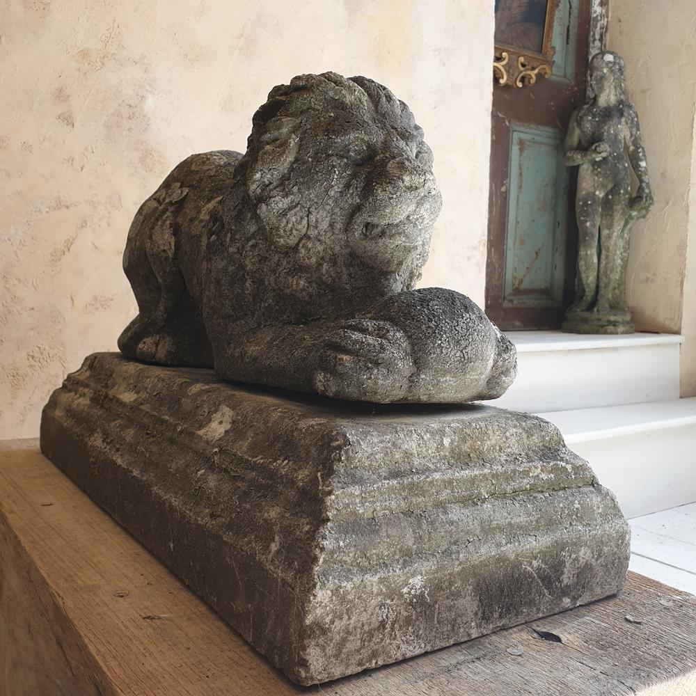 Lion On Plinth