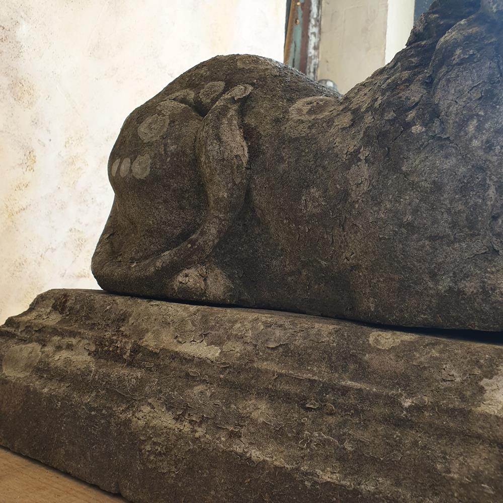 Lion On Plinth
