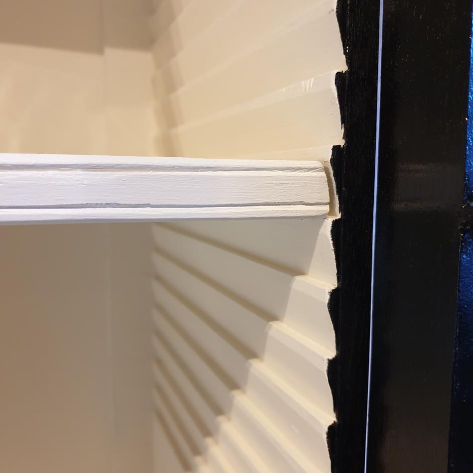Ebonised Secretaire Cabinet