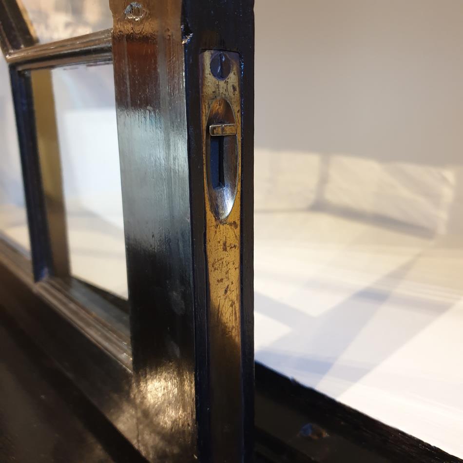 Ebonised Secretaire Cabinet