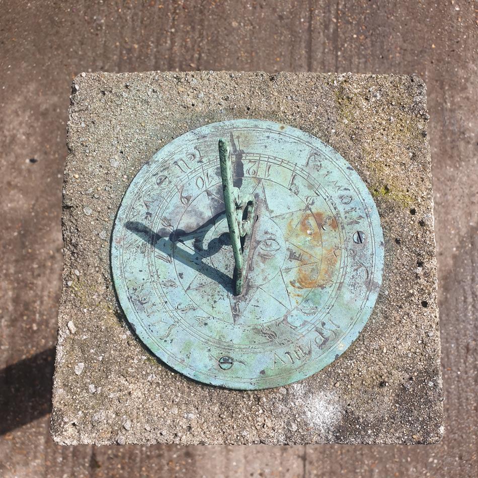 A Composite Stone Sundial