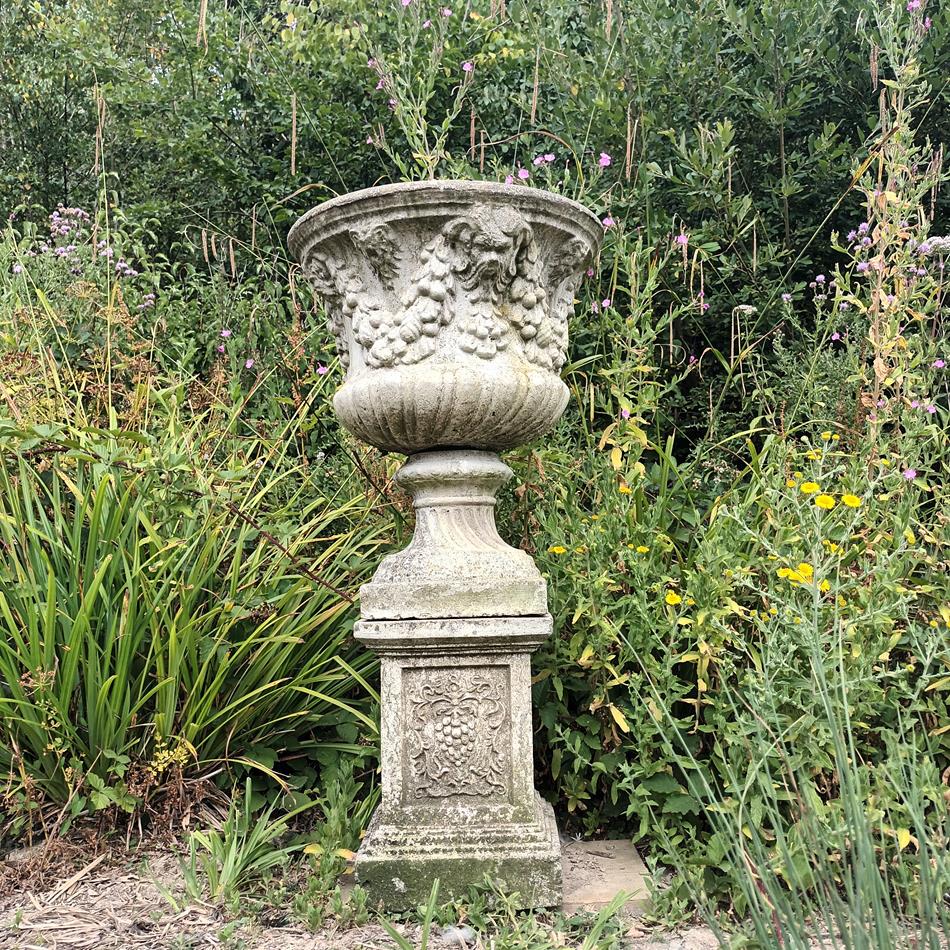 20th Century Urn On Plinth