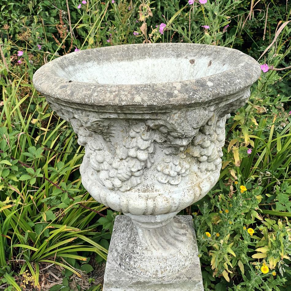 20th Century Urn On Plinth