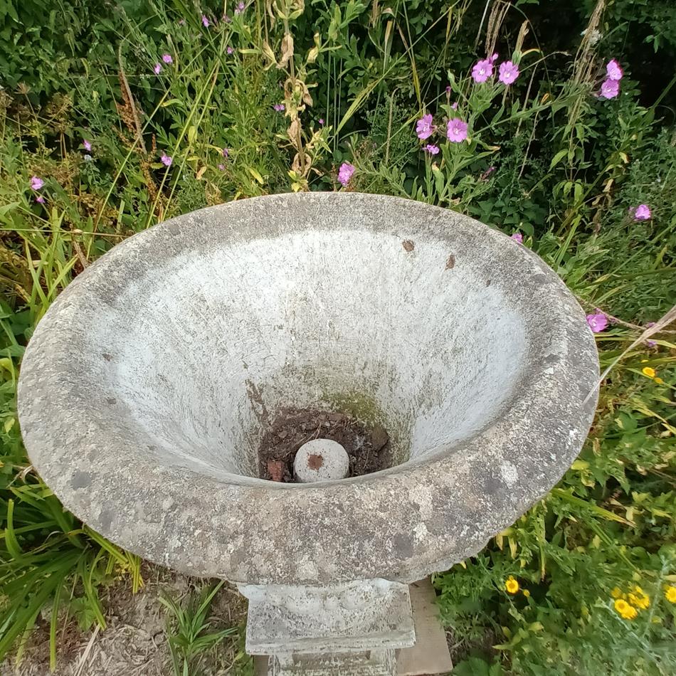 20th Century Urn On Plinth