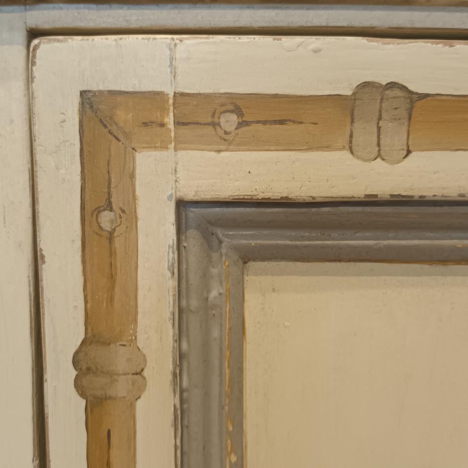 19th Century Bamboo Bedside Cupboards