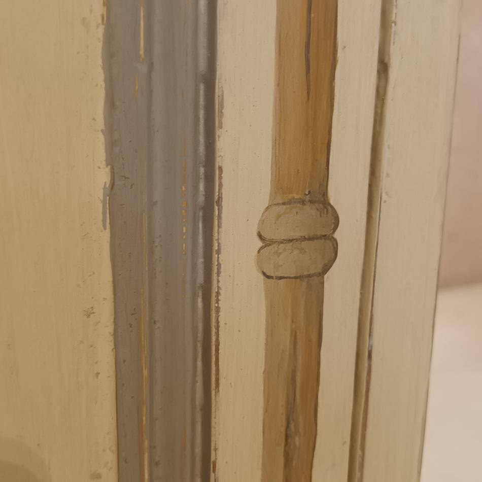 19th Century Bamboo Bedside Cupboards