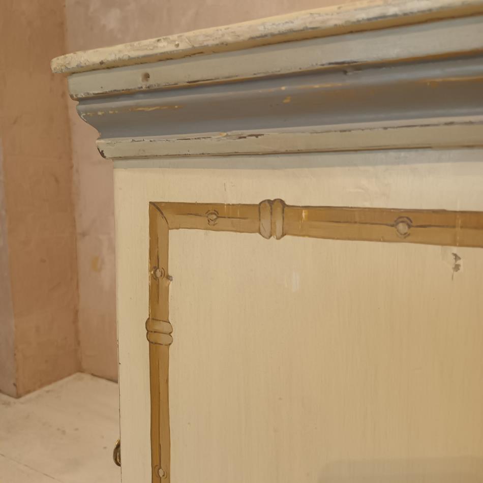 19th Century Bamboo Bedside Cupboards