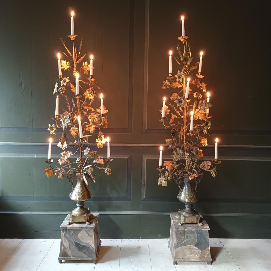 A Pair Of 19th Century French Candelabras