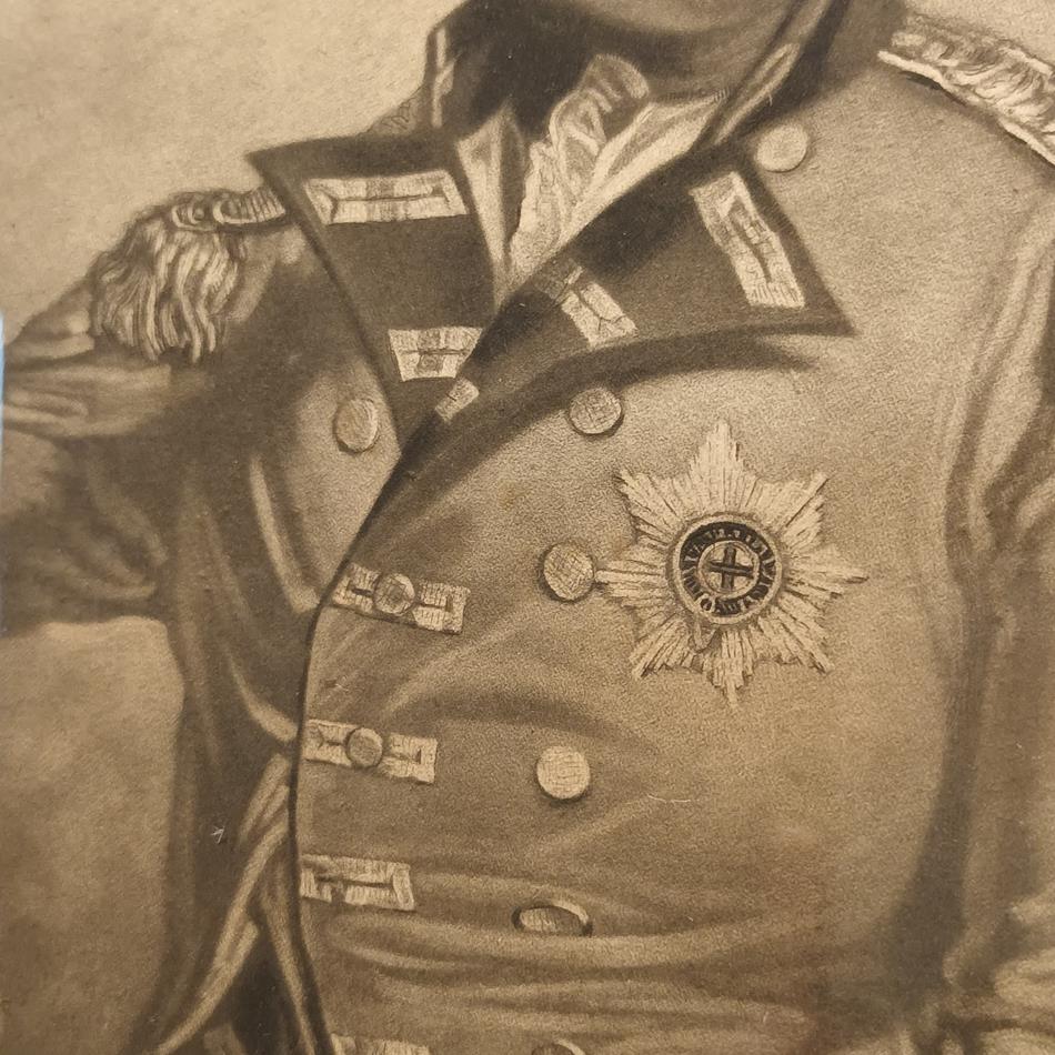 19th Century King George III Mezzotint
