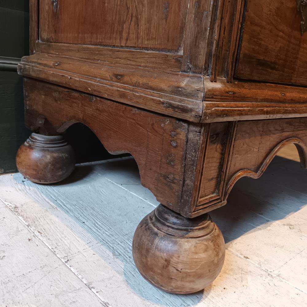 17th Century Pine Chest Of Drawers