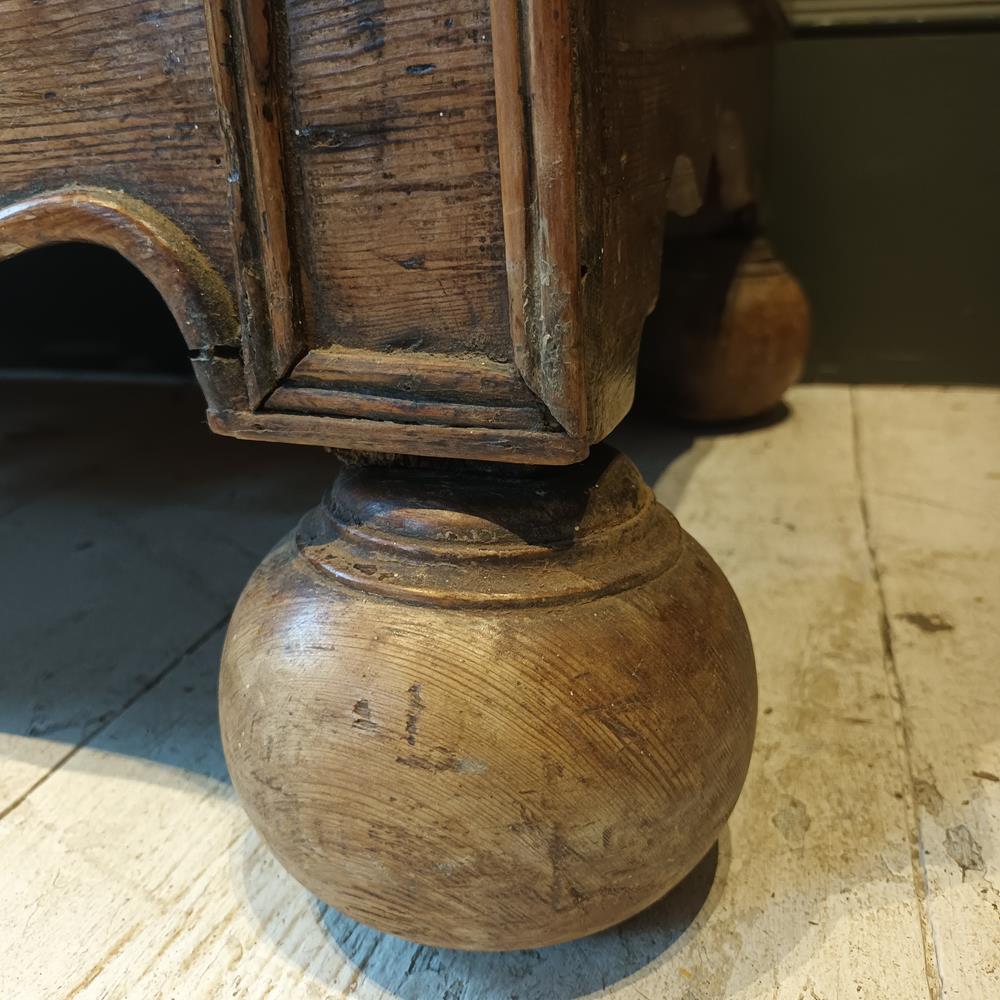 17th Century Pine Chest Of Drawers