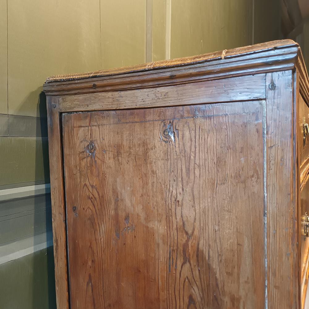17th Century Pine Chest Of Drawers