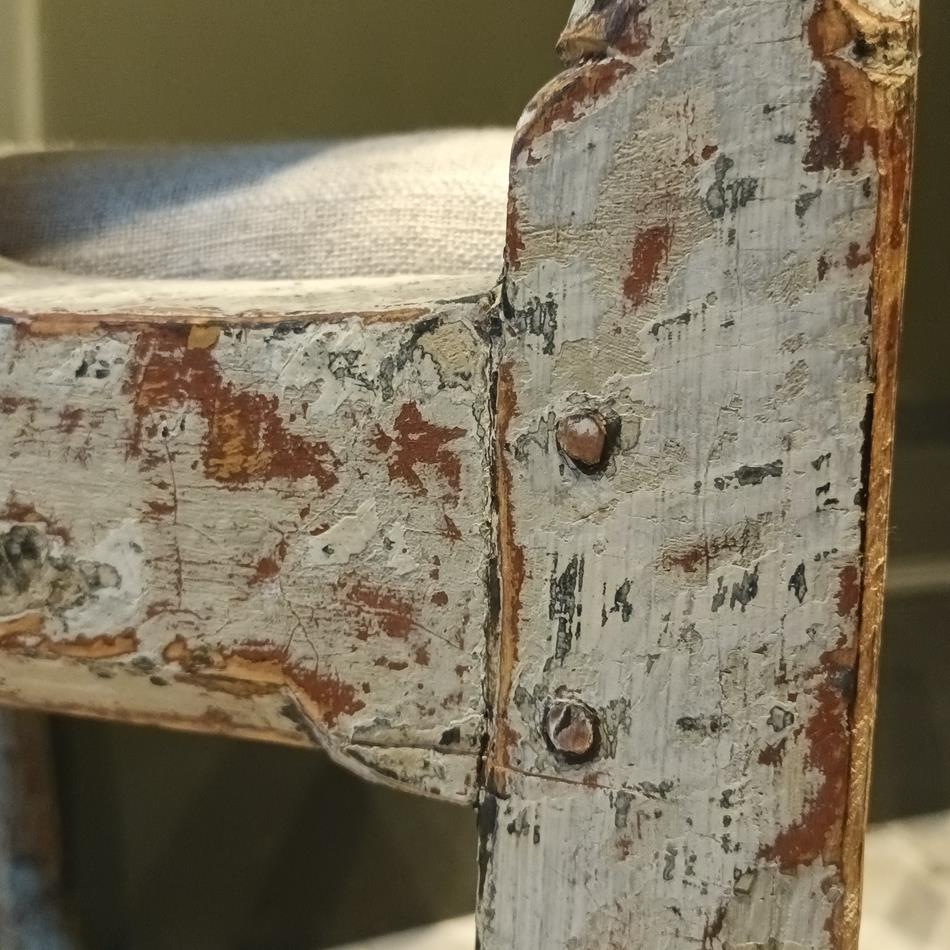 18th Century Gustavian Corner Chair