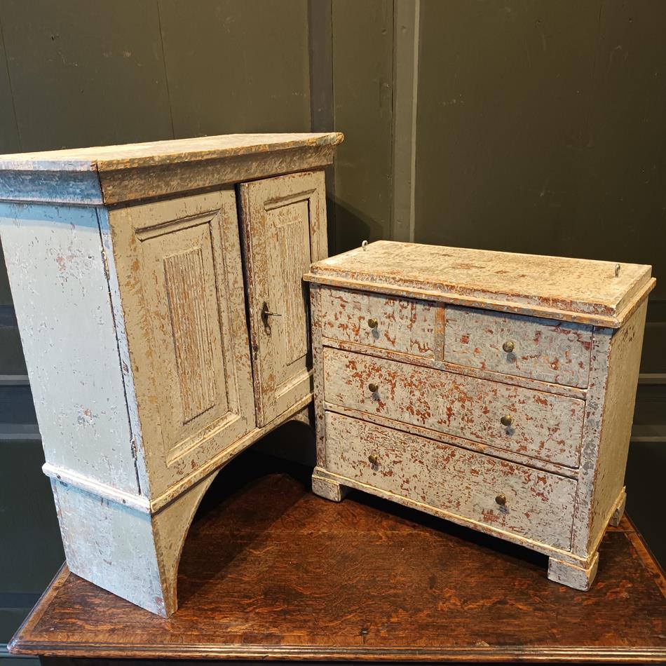Gustavian Miniature Dresser