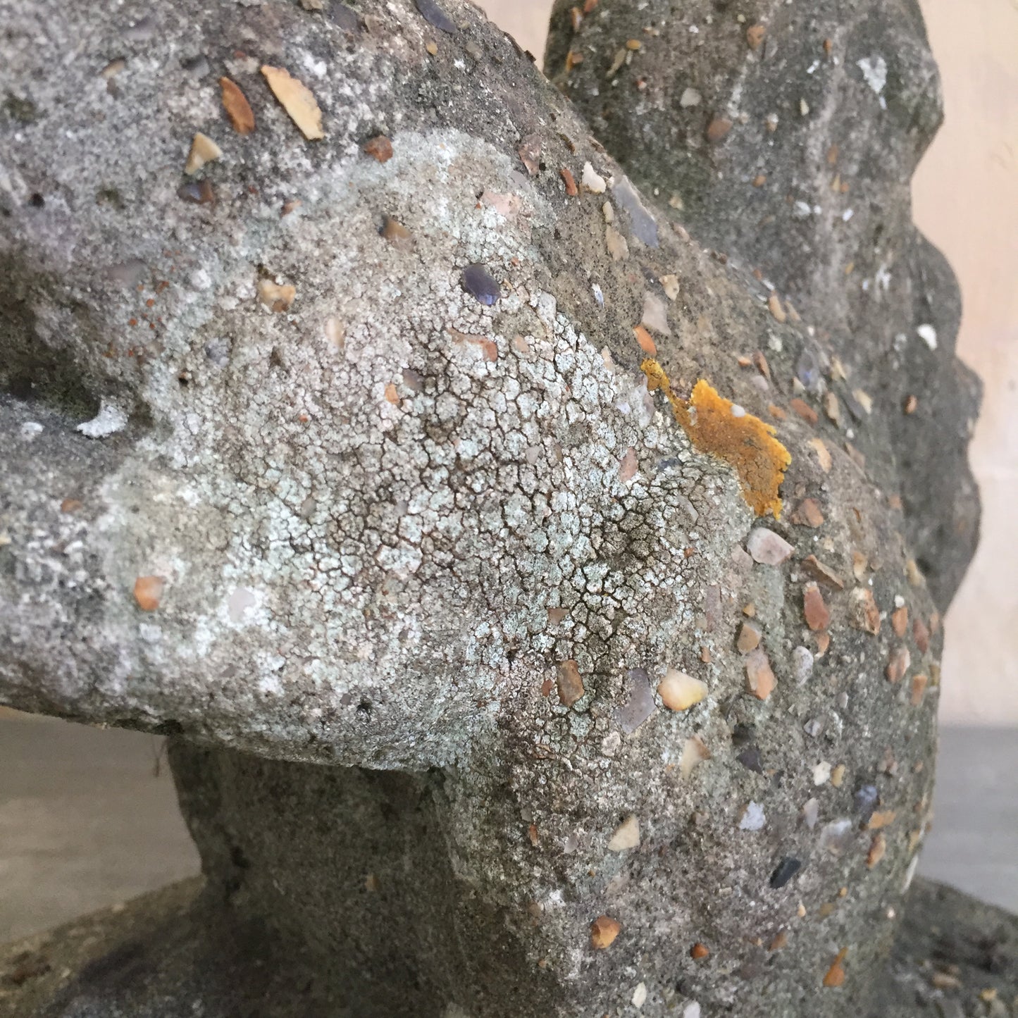 Pair Of Composite Stone Squirrels