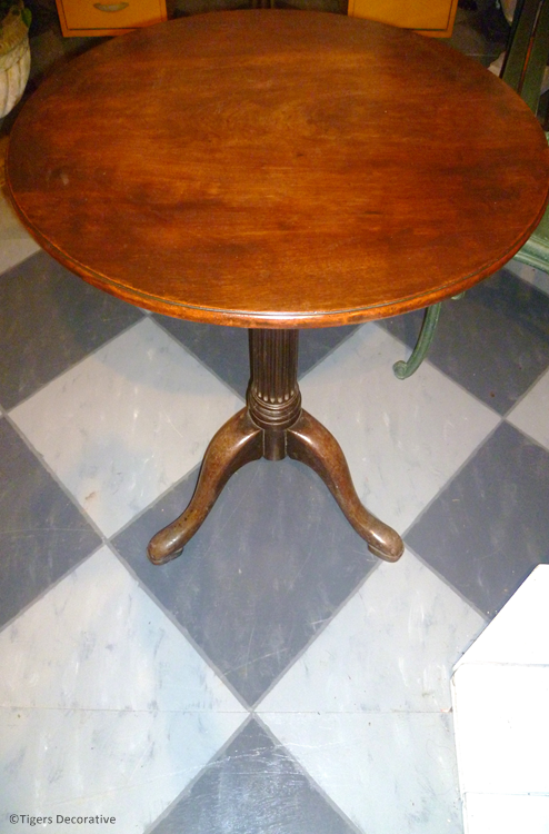 18th Century Mahogany Tripod Table