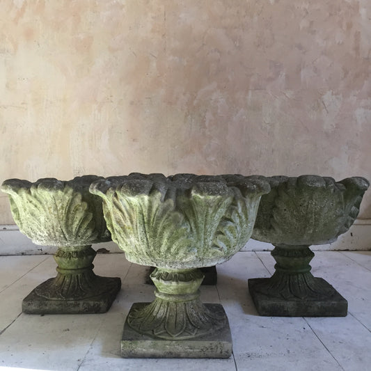 Set Of Four Urns