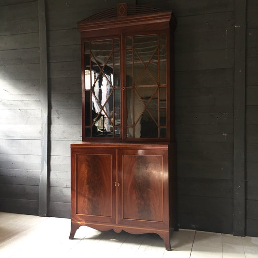 Early 19th Century Mahogany Display Cabinet