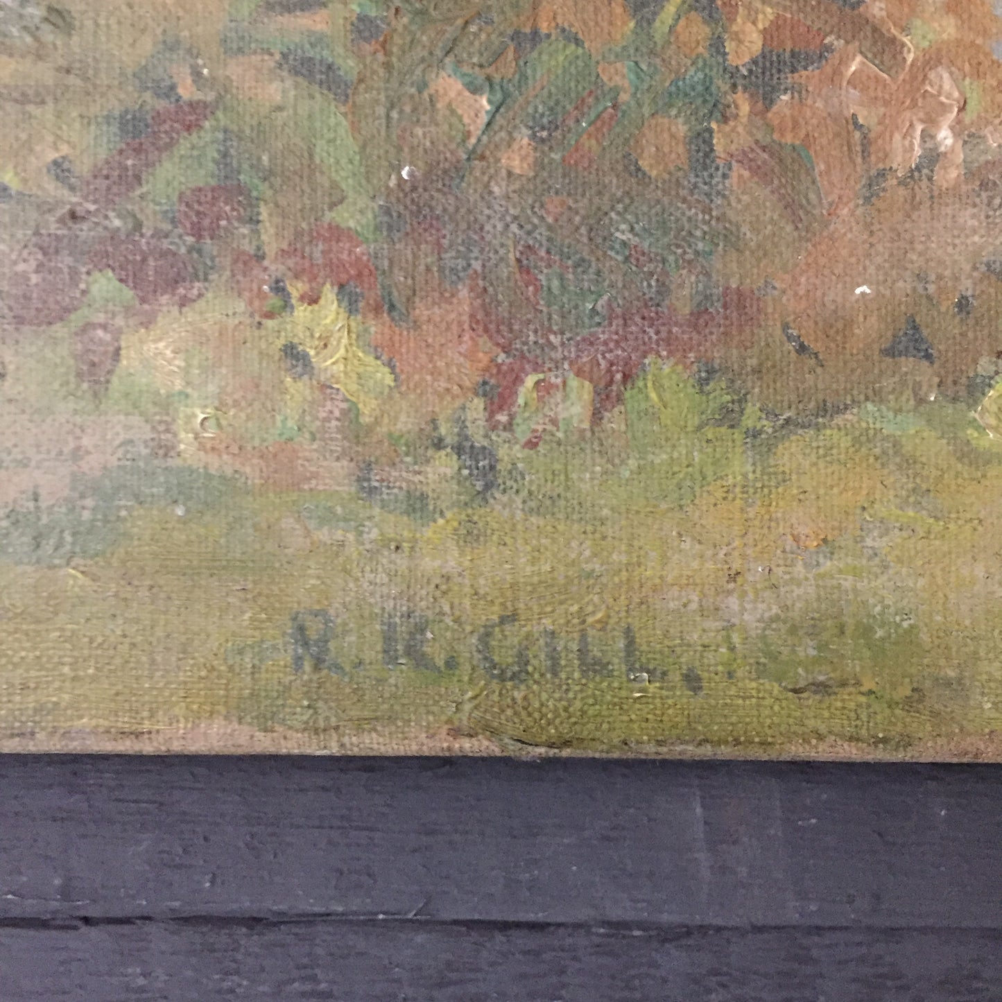 Willow Tree Oil On Canvas
