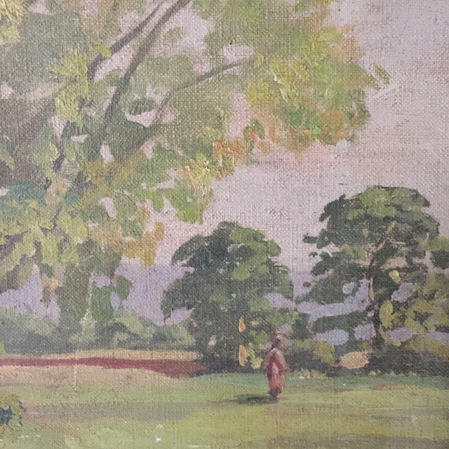 Willow Tree Oil On Canvas