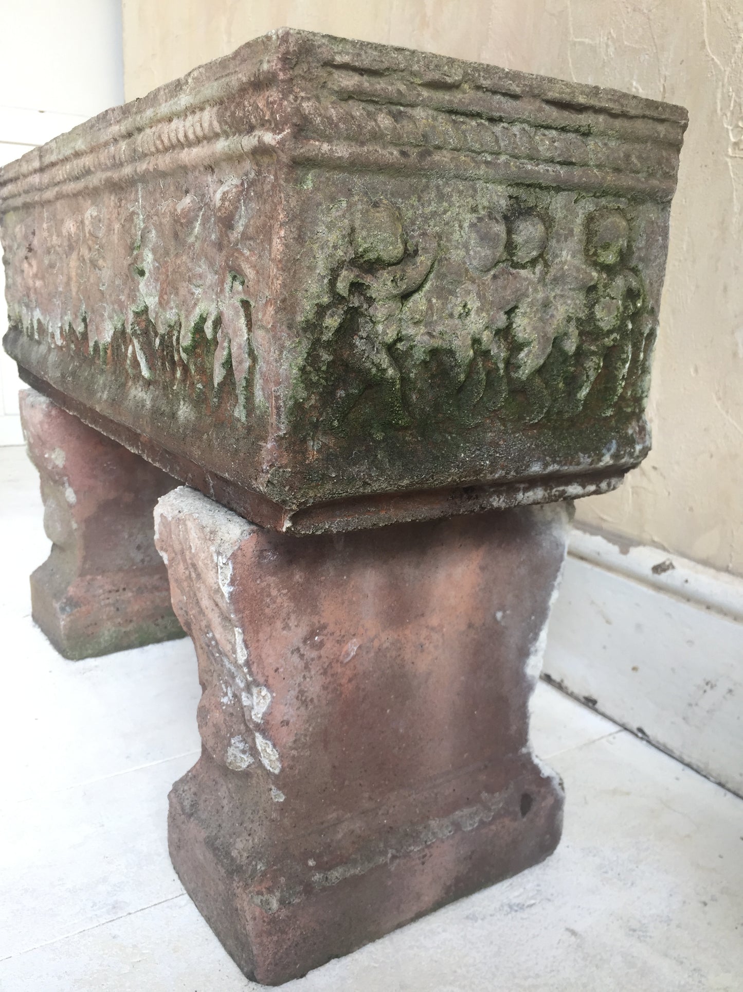 Pair Of Rectangular Planters