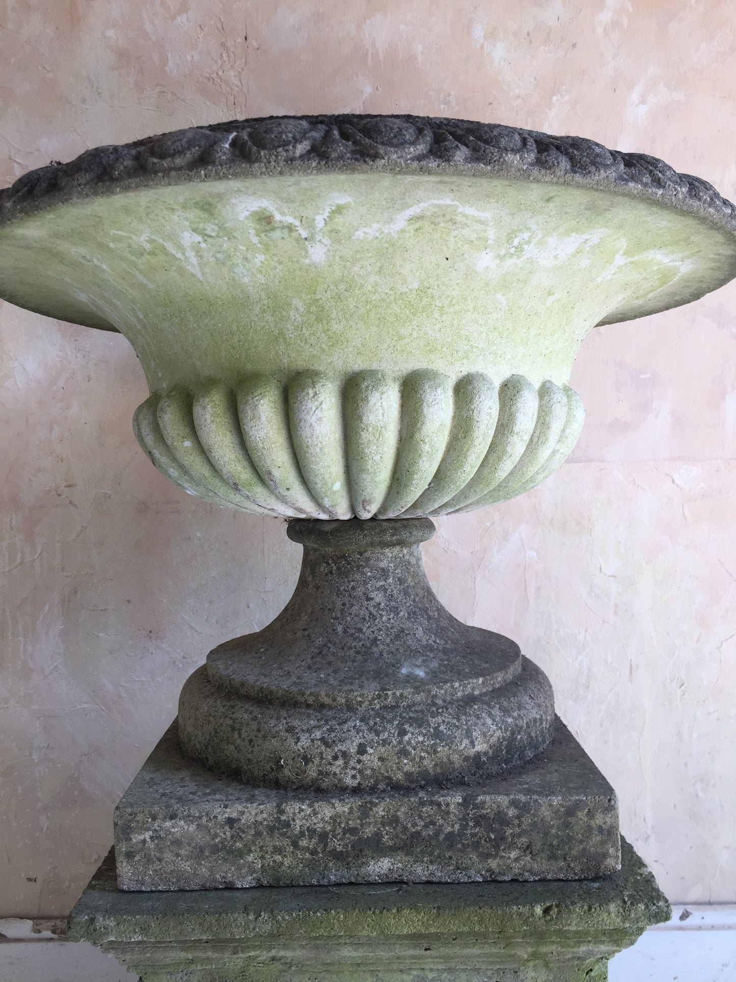 Urn On Pedestal