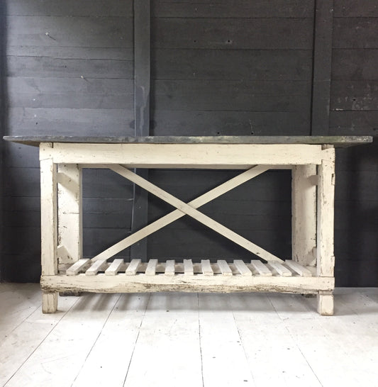 Painted Preparation Table