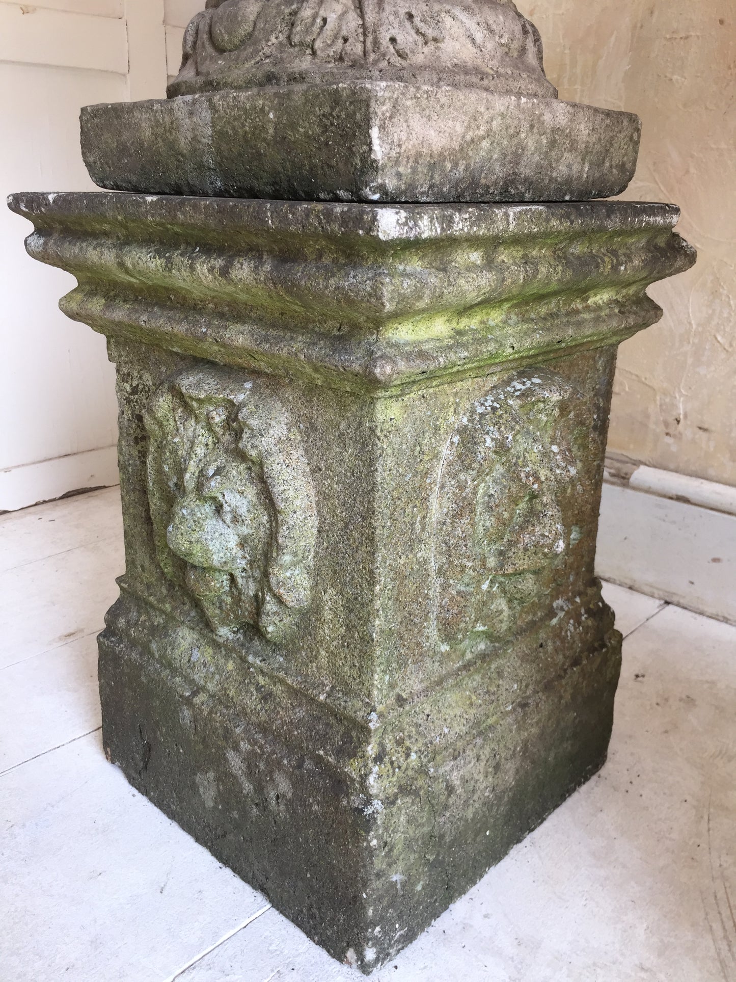 Pair Of Urns On Pedestals