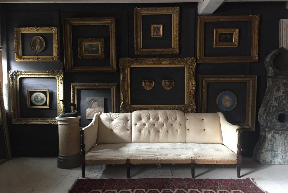 Edwardian Sheriton Style Sofa