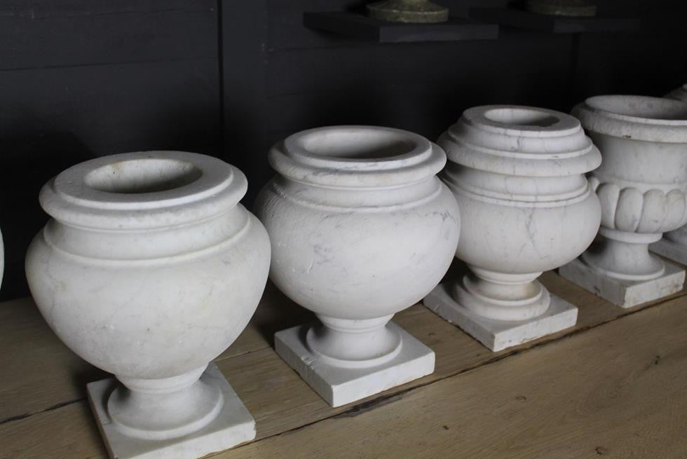 Collection Of Marble Urns