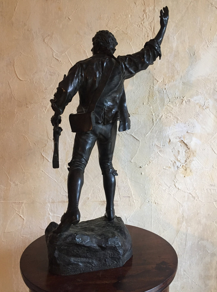 P Choppin, Bronze Revolutionary Figure