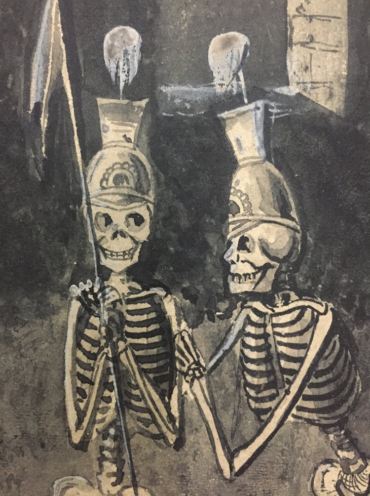 Prussian Skeleton Dance Macabre