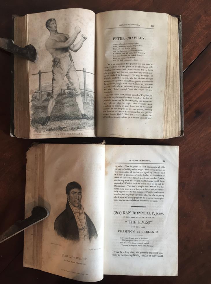 19th Century Illustrated Boxiana Books