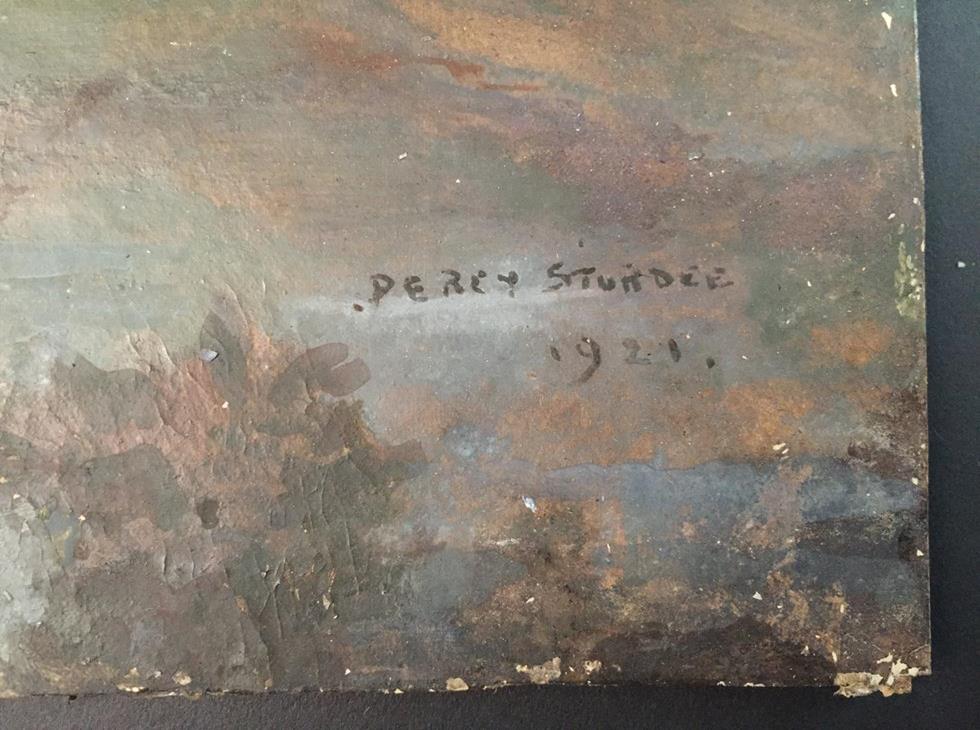 Pair Of Signed Oil Landscapes