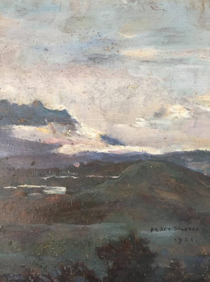 Pair Of Signed Oil Landscapes