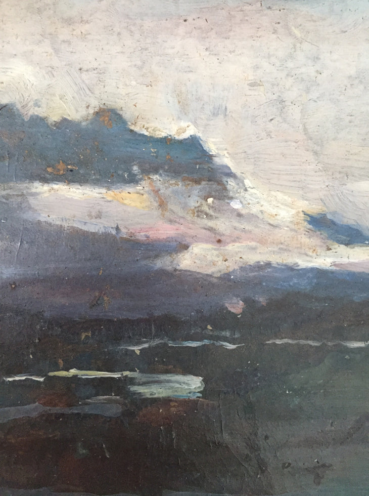 Pair Of Signed Oil Landscapes