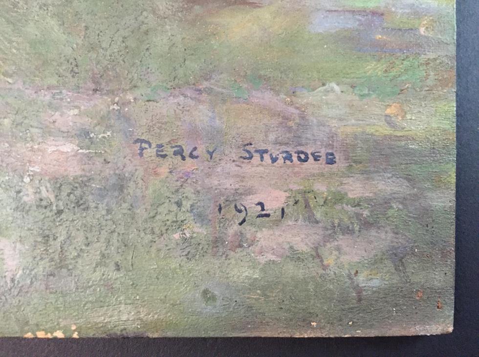 Pair Of Signed Oil Landscapes