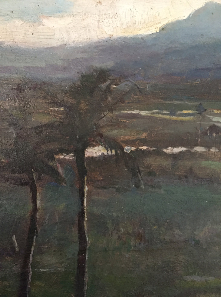 Pair Of Signed Oil Landscapes