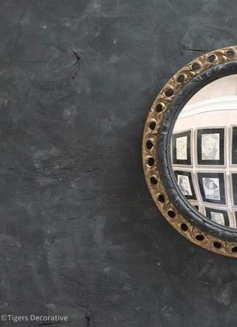 Mid 20th Century Circular Convex Mirror