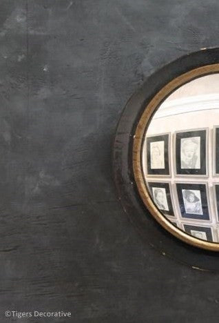 Mid 19th Century Circular Convex Mirror