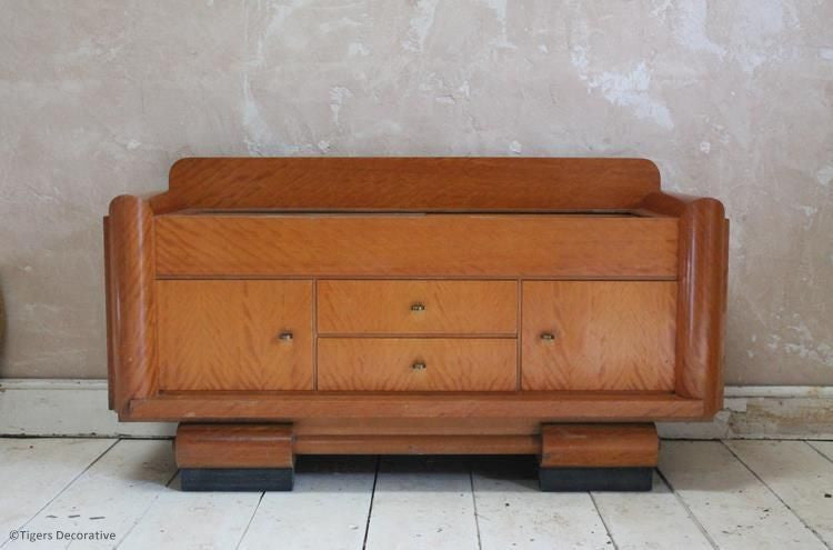 20th Century Sapele Wood Display Cabinet