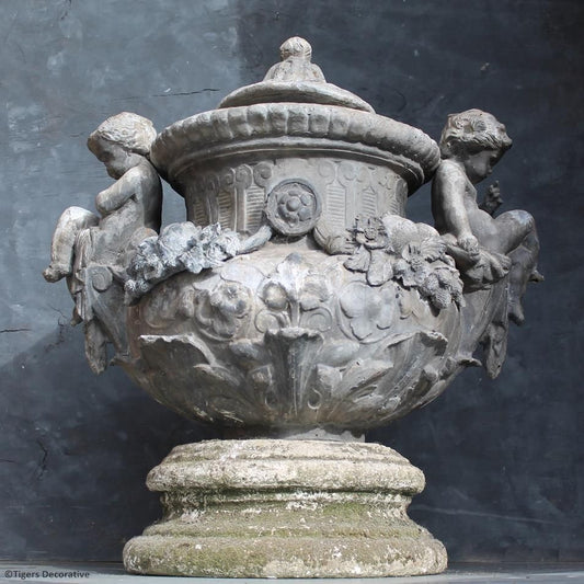 Late 17th Century Lead Urn