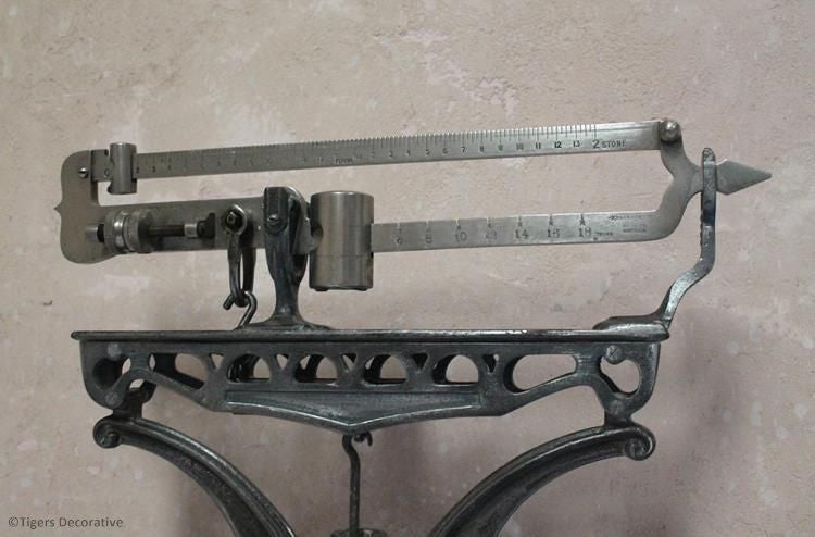 Stand On Fairbanks Weighing Scales