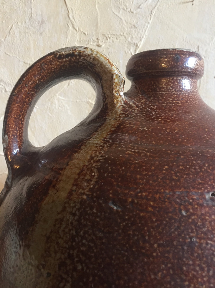 Glazed Stoneware Jar