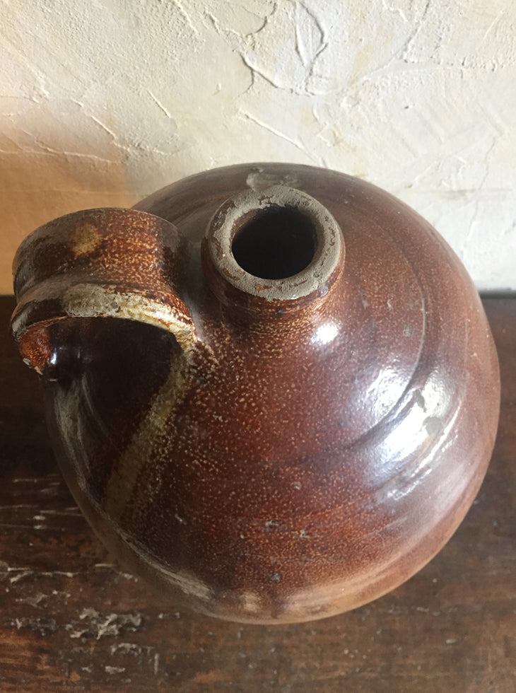 Glazed Stoneware Jar