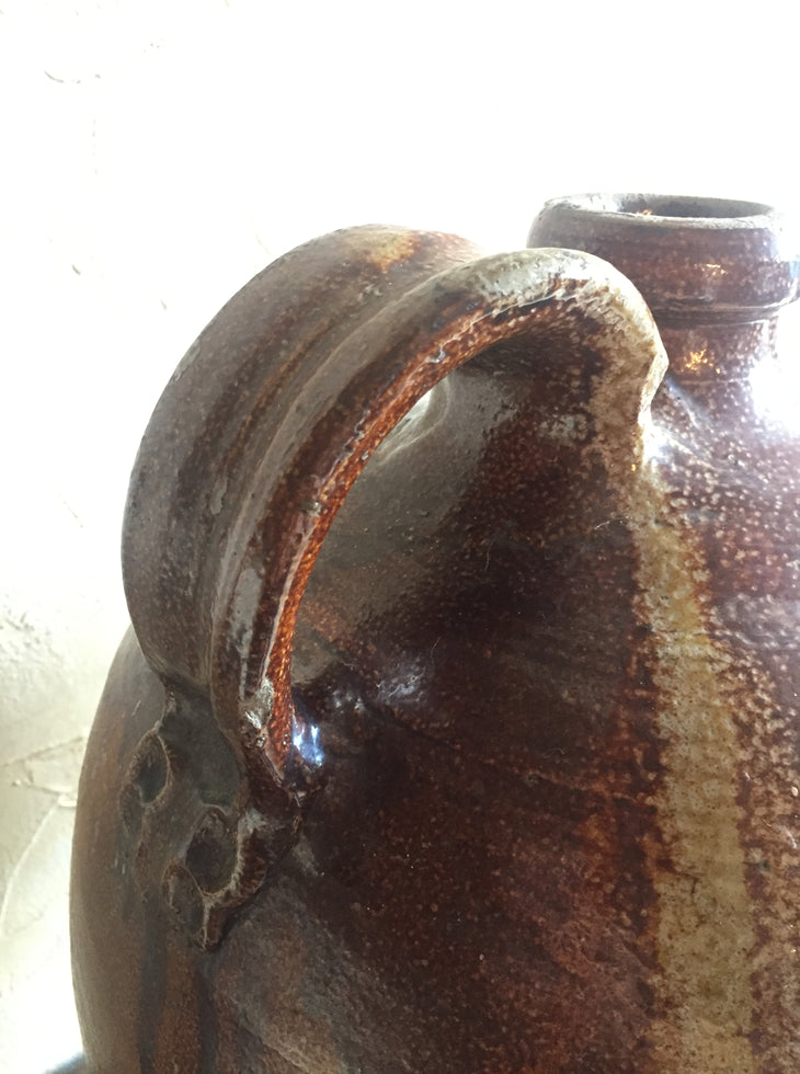 Glazed Stoneware Jar