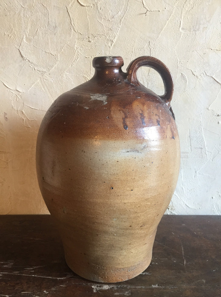Glazed Stoneware Jar