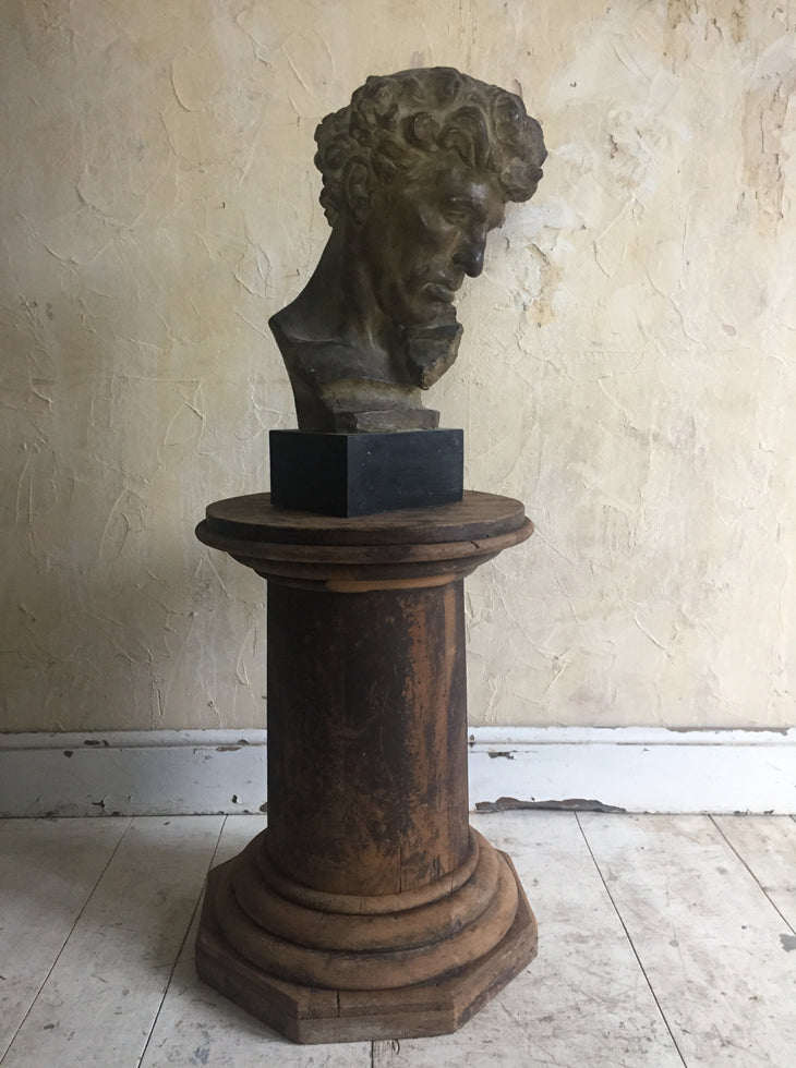 Painted Pine Plinth