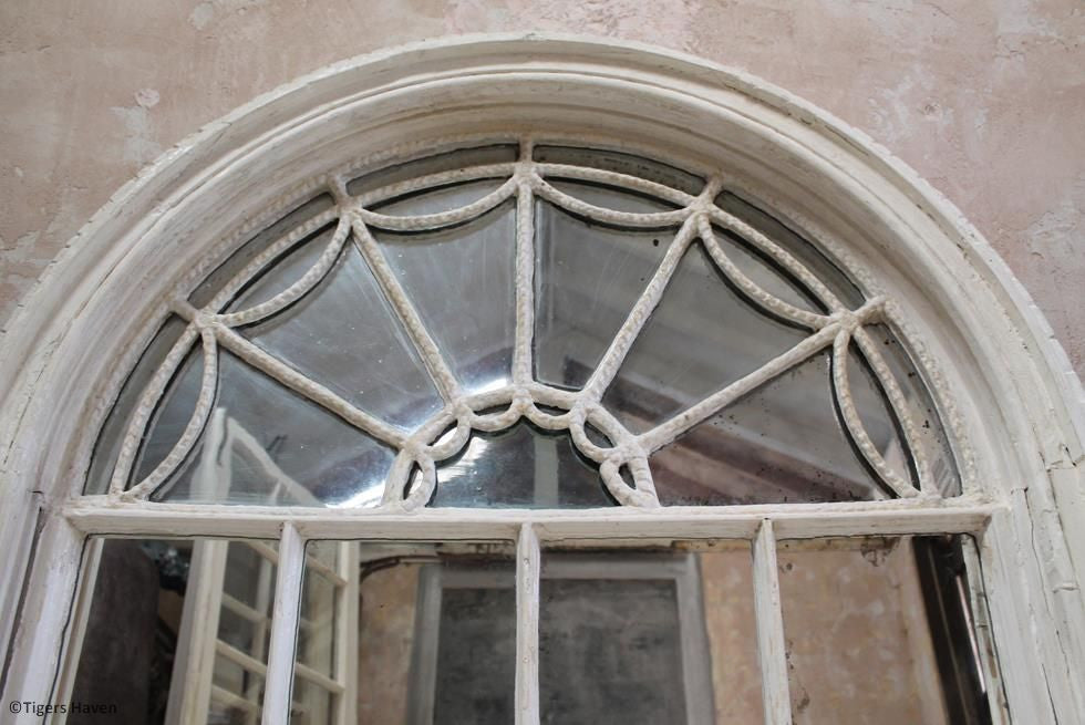 Regency Sash Window Mirror